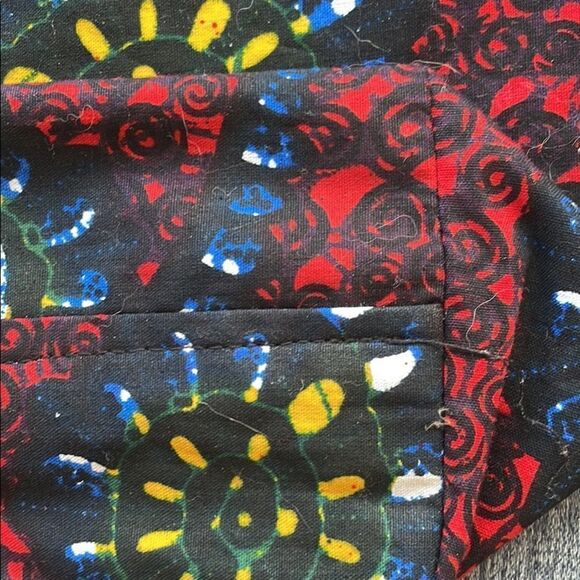 Handmade Zipper Tie Dye Tote Shoulder Bag - Picture 4 of 7